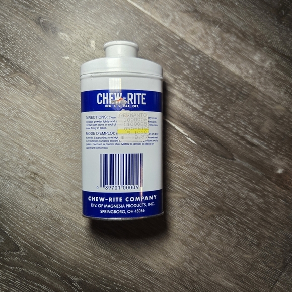 Chew-Rite Cushion Denture Powder NOS-NEW Movie Prop‎ - Picture 2 of 4